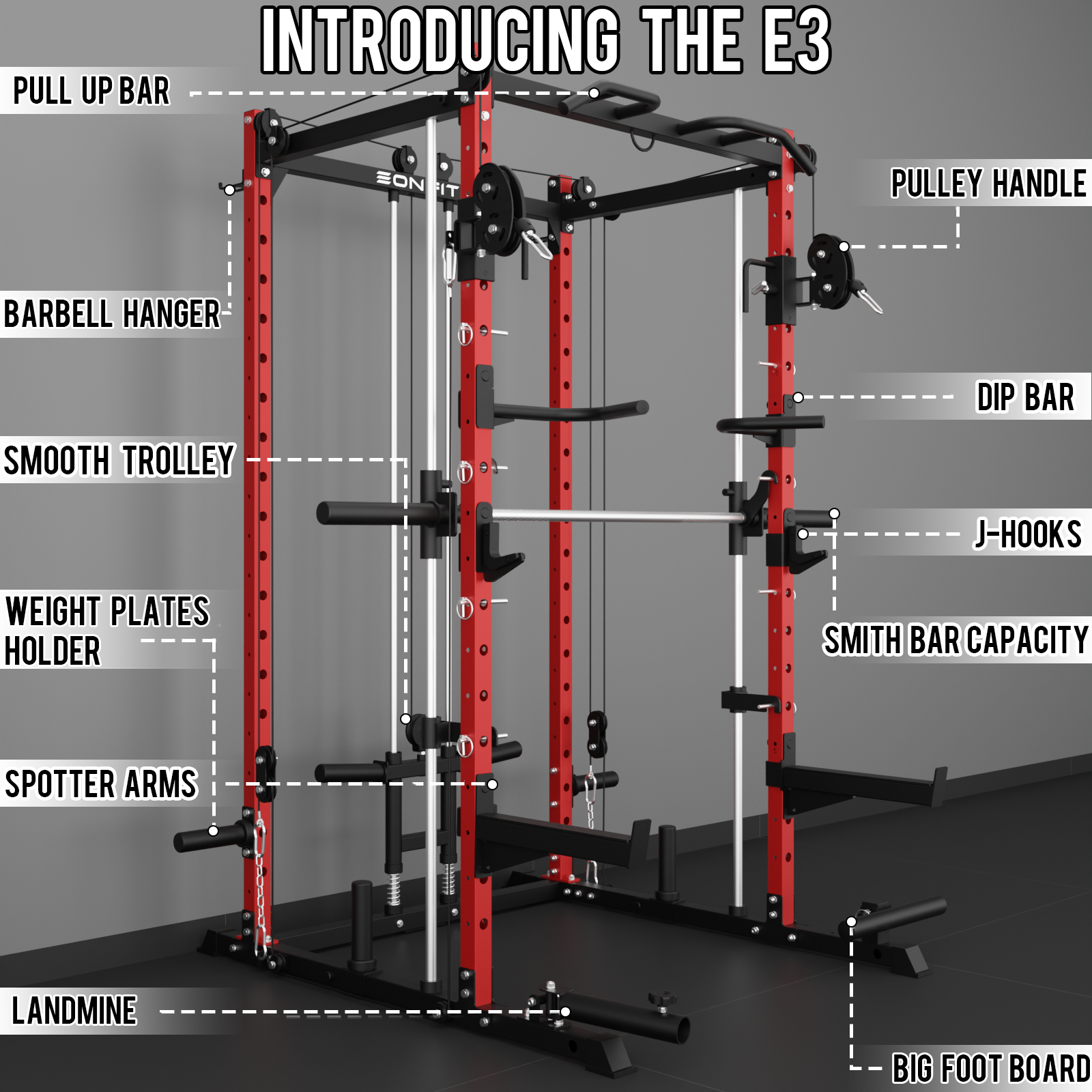 EonfitOmni® E3 2.0 Smith Machine