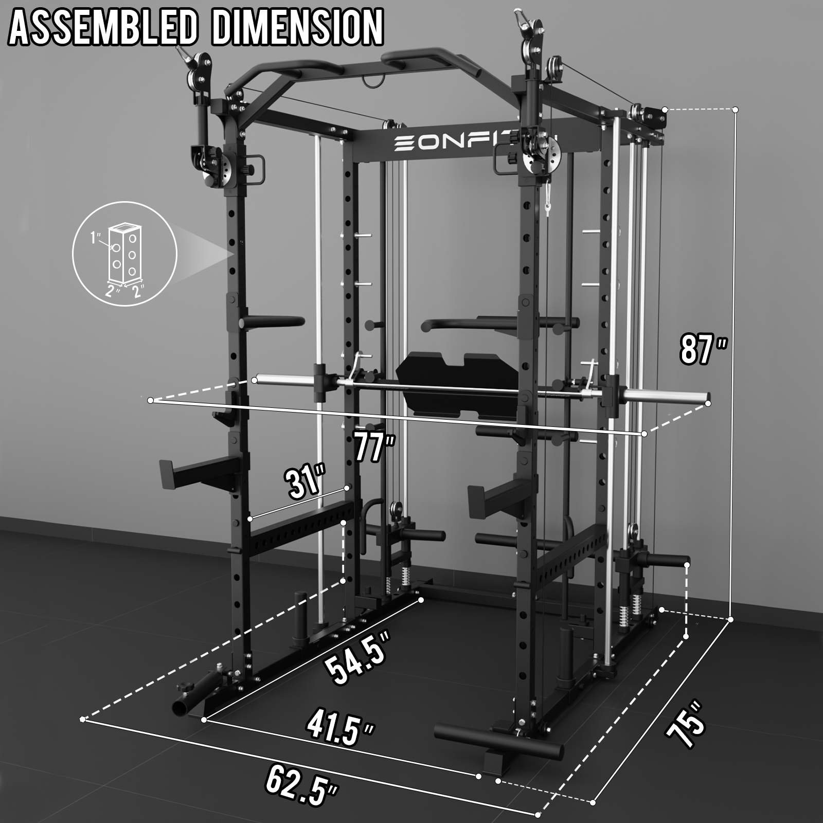 EonfitOmni® E5 2.0 Multi-Function Smith Machine