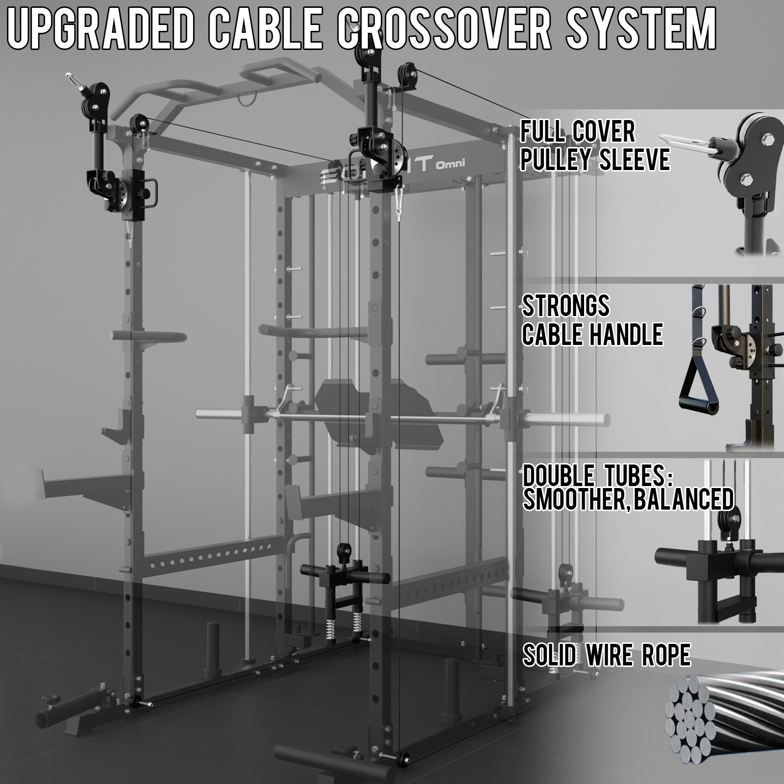 EonfitOmni® E5 2.0 Multi-Function Smith Machine
