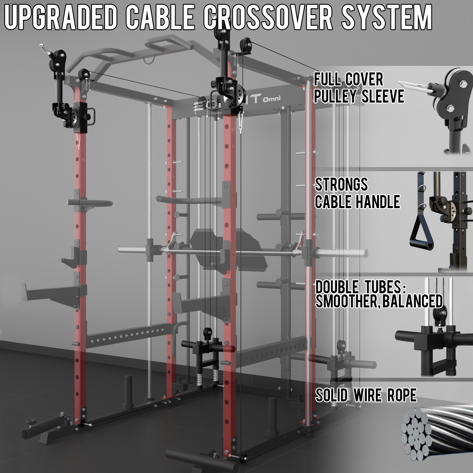 EonfitOmni® E5 2.0 Multi-Function Smith Machine