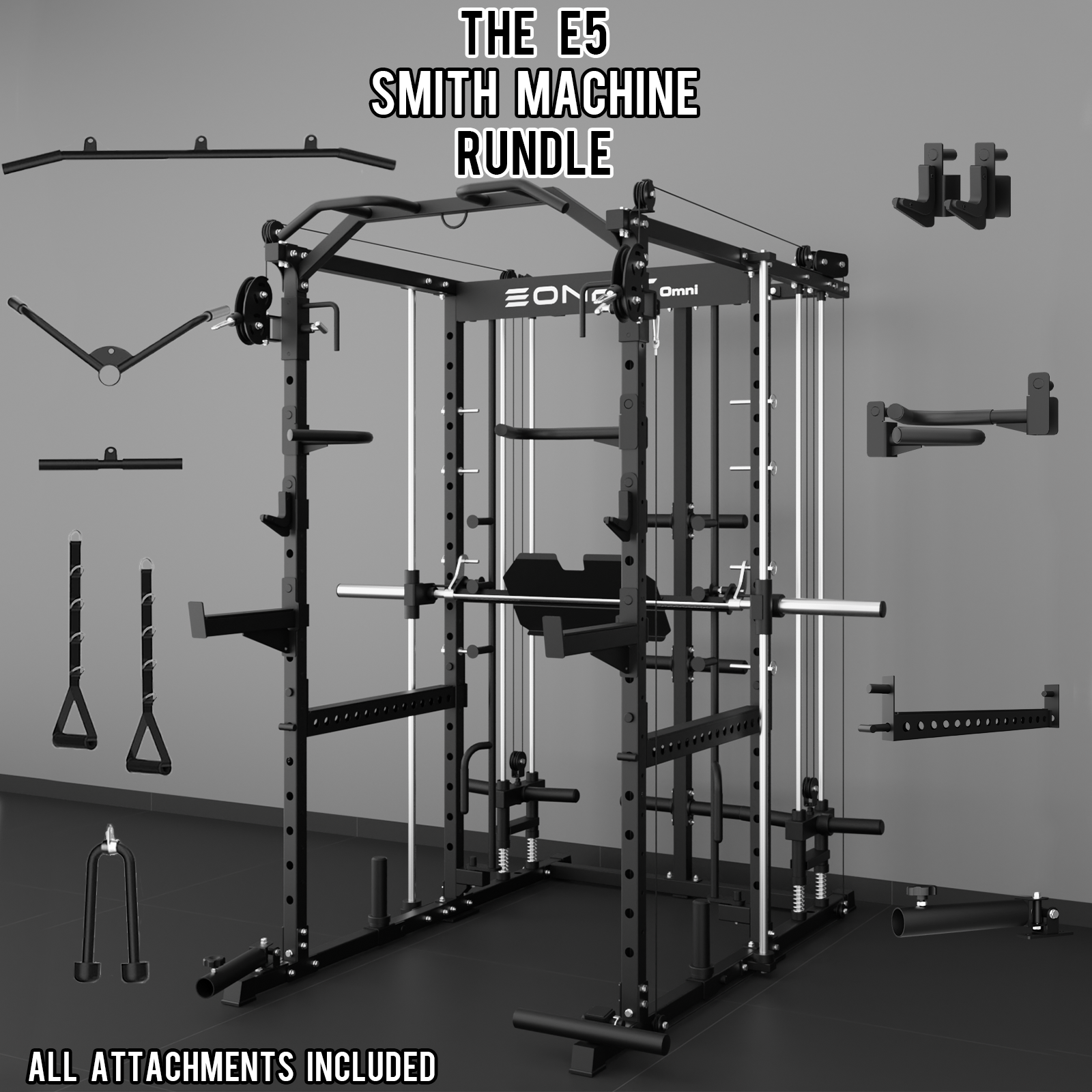 EonfitOmni® E5 2.0 Multi-Function Smith Machine
