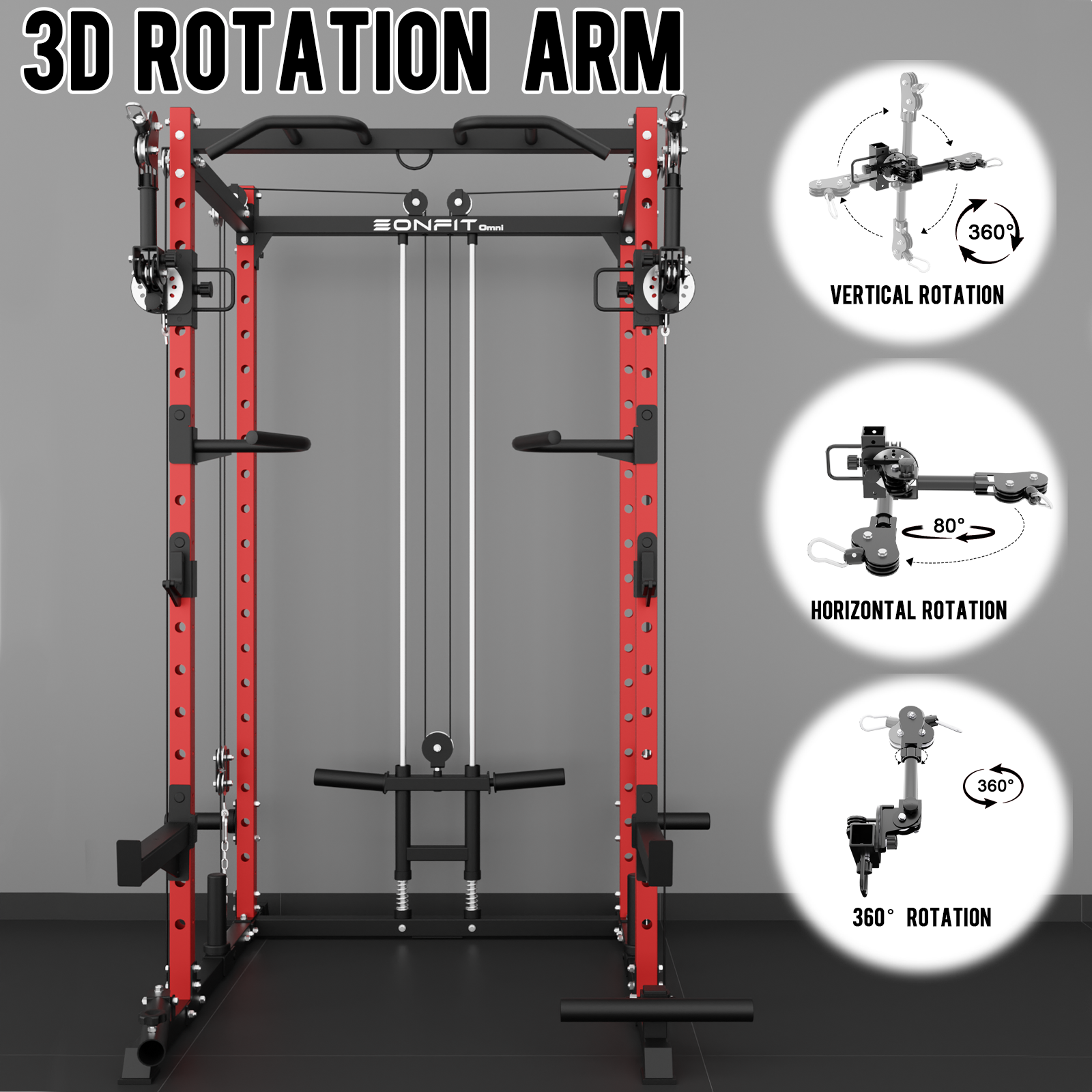EonfitOmni® E2 2.0 Power Rack