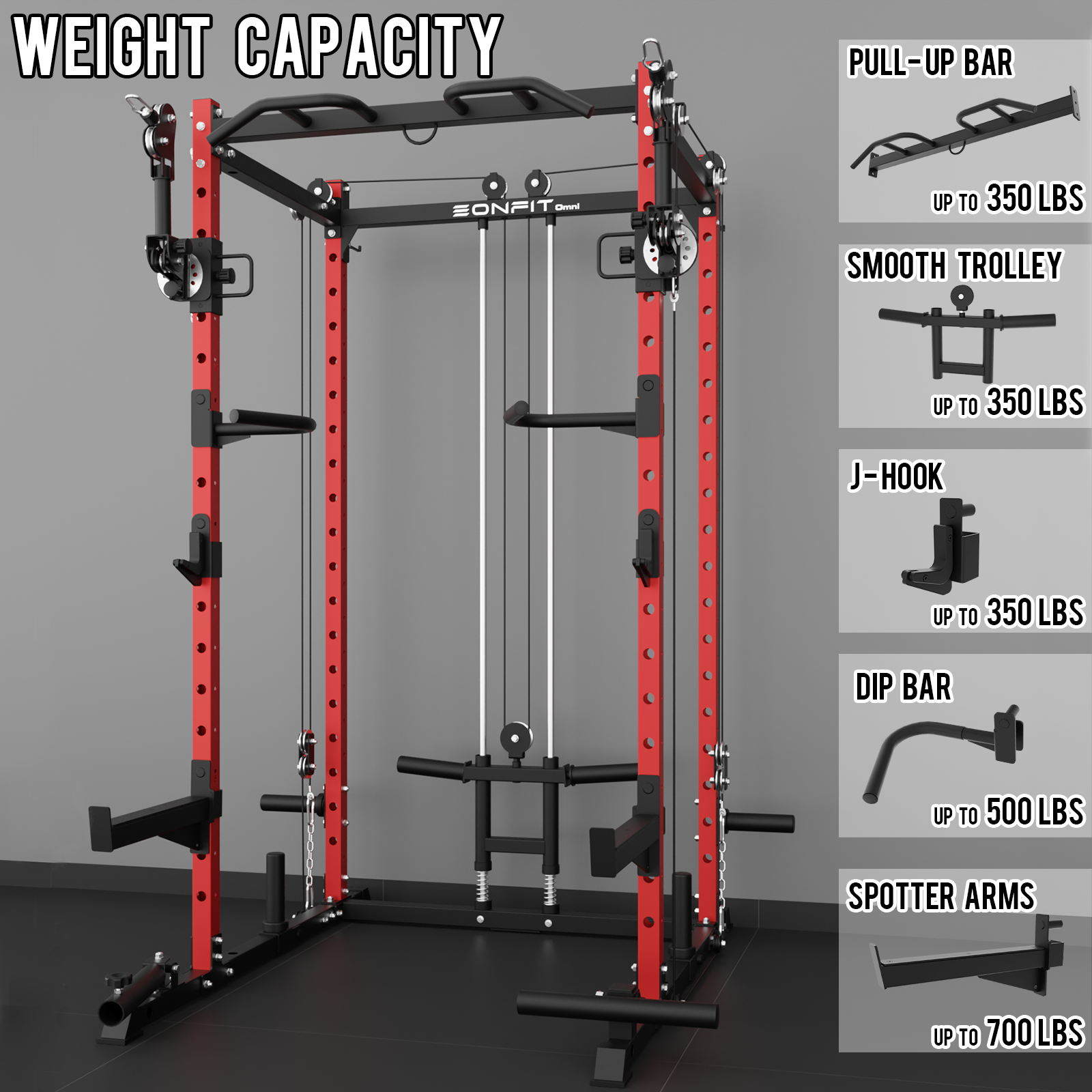 EonfitOmni® E2 2.0 Power Rack