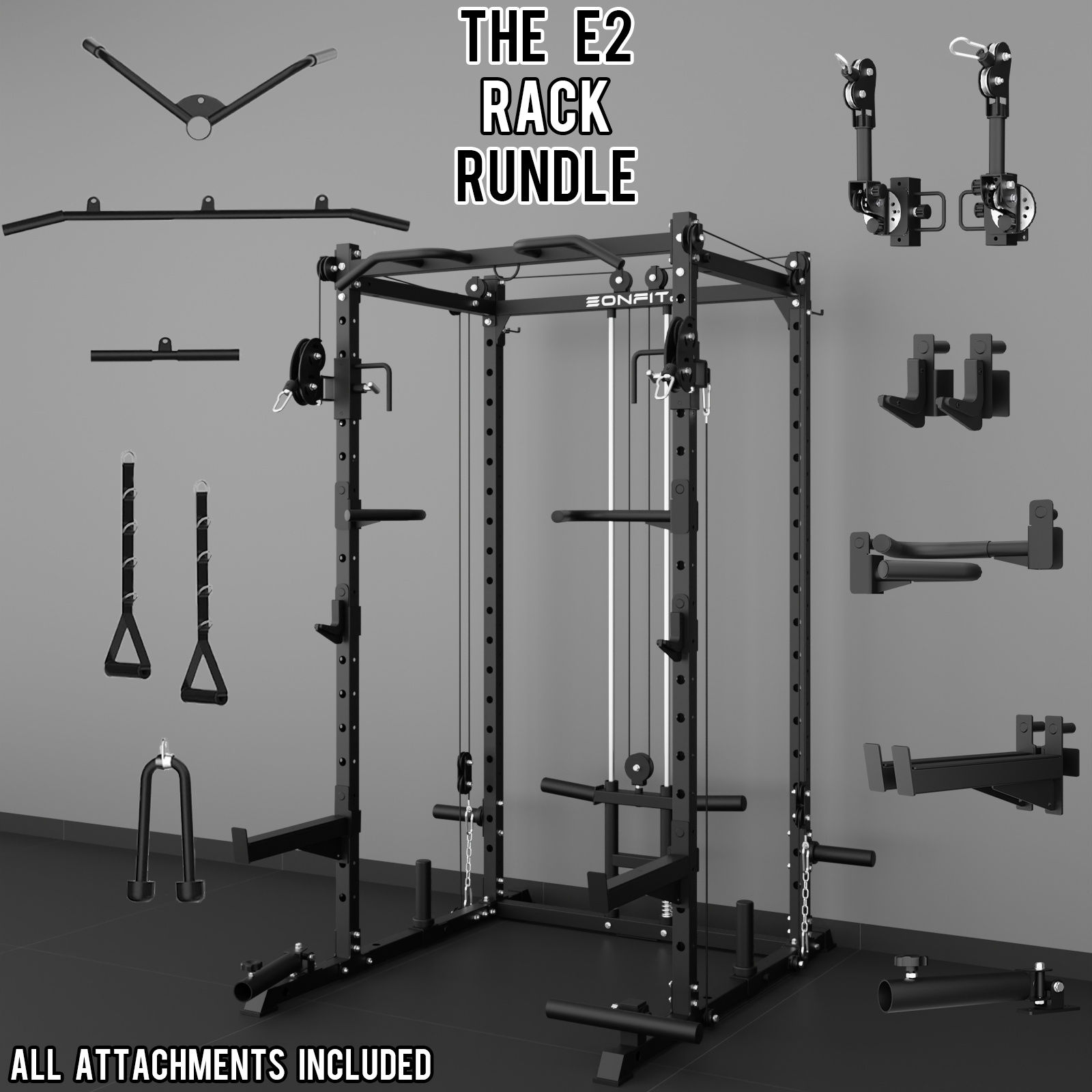 EonfitOmni® E2 2.0 Power Rack