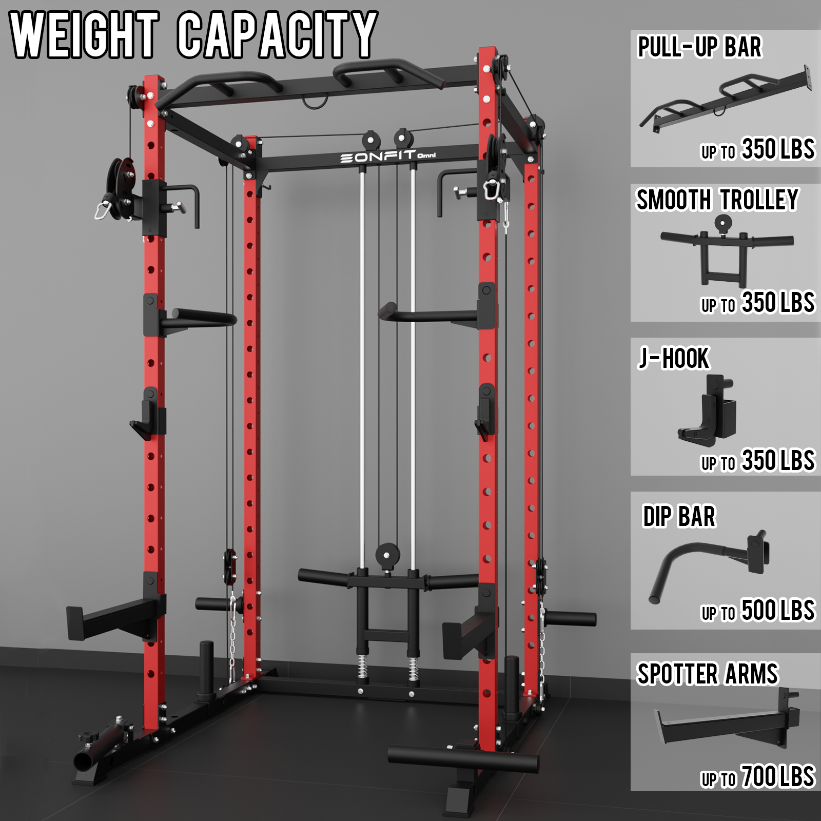 EonfitOmni® E2 2.0 Power Rack