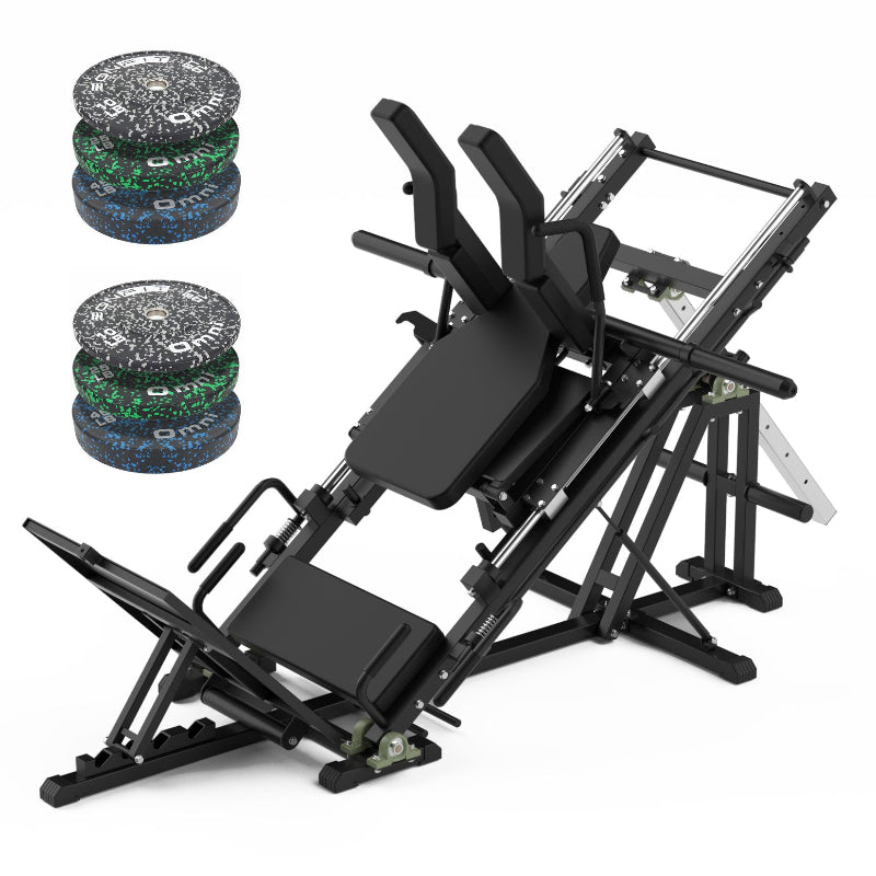 EonfitOmni® EL2 3-In-1 Leg Press Hack Squat Machine
