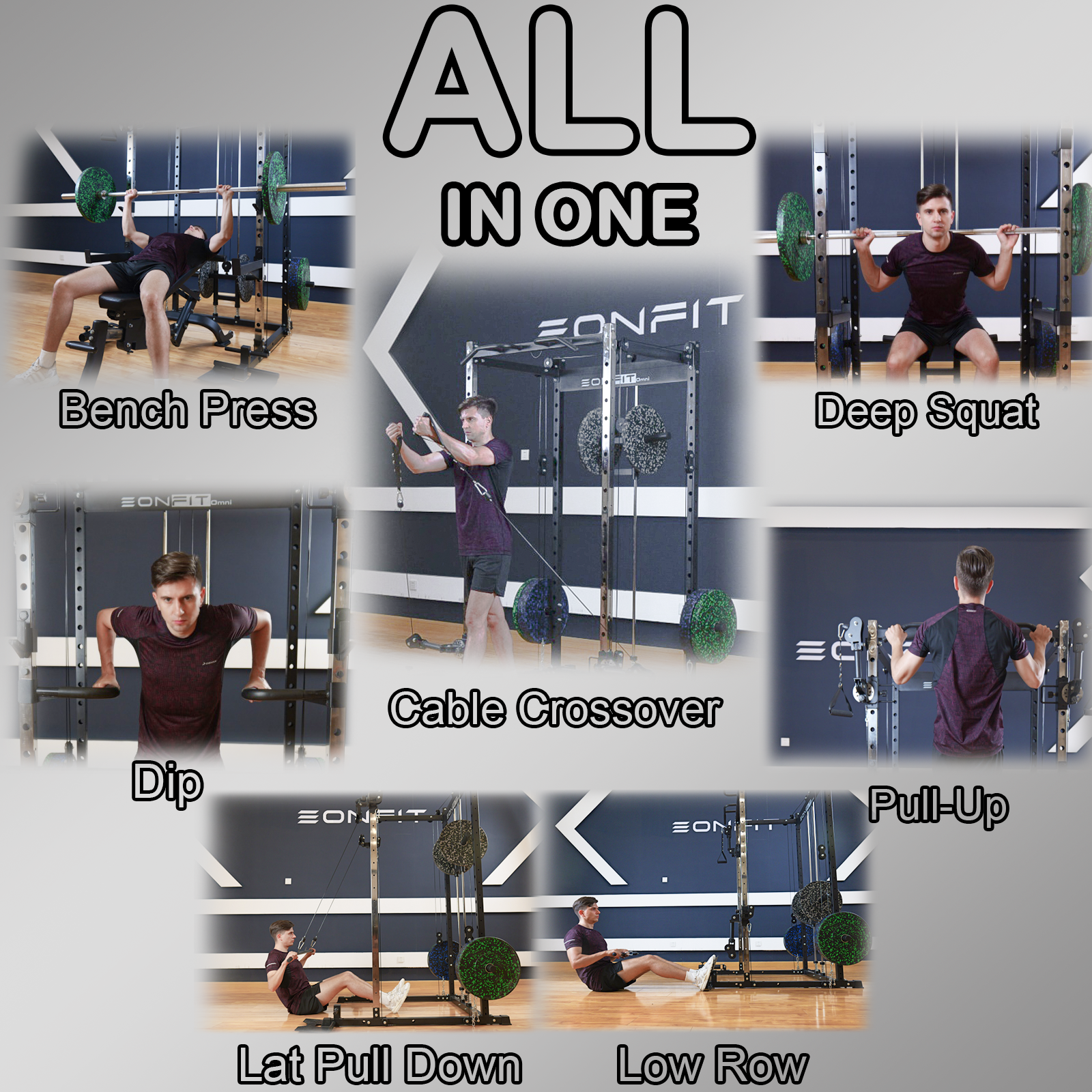 EonfitOmni® E2 2.0 Power Rack Package