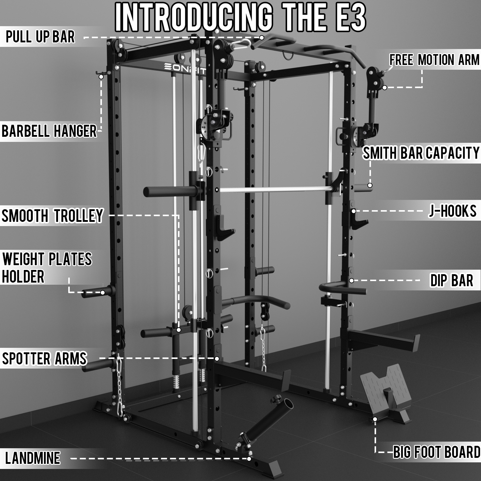 EonfitOmni® E3 2.0 Smith Machine Package