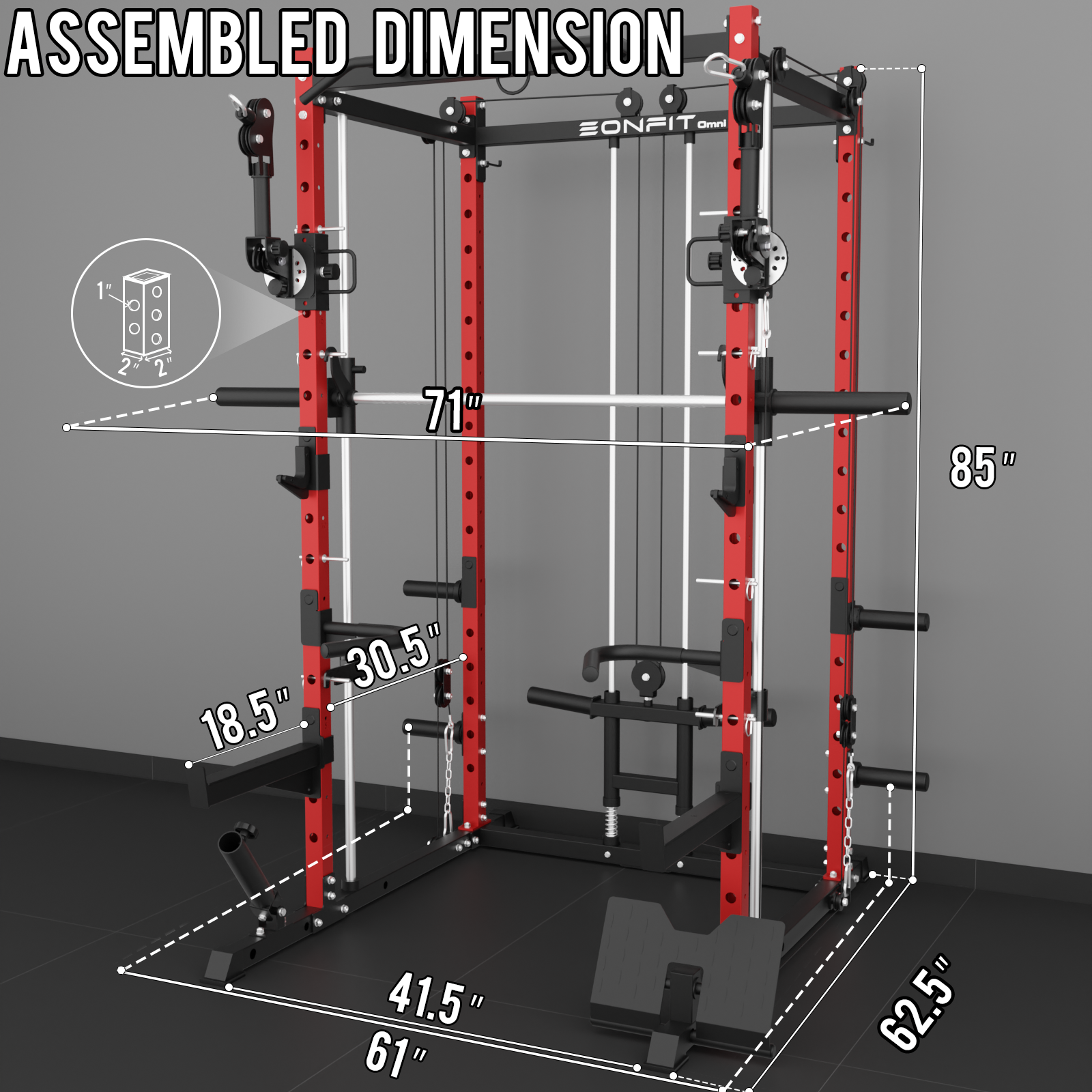 EonfitOmni® E3 2.0 Smith Machine Package