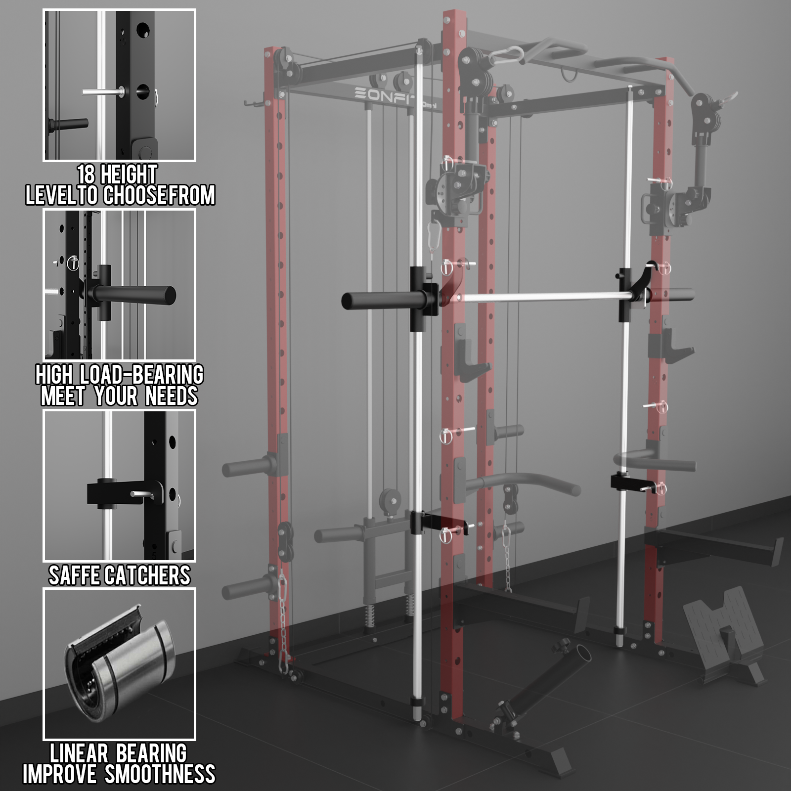 EonfitOmni® E3 2.0 Smith Machine Package