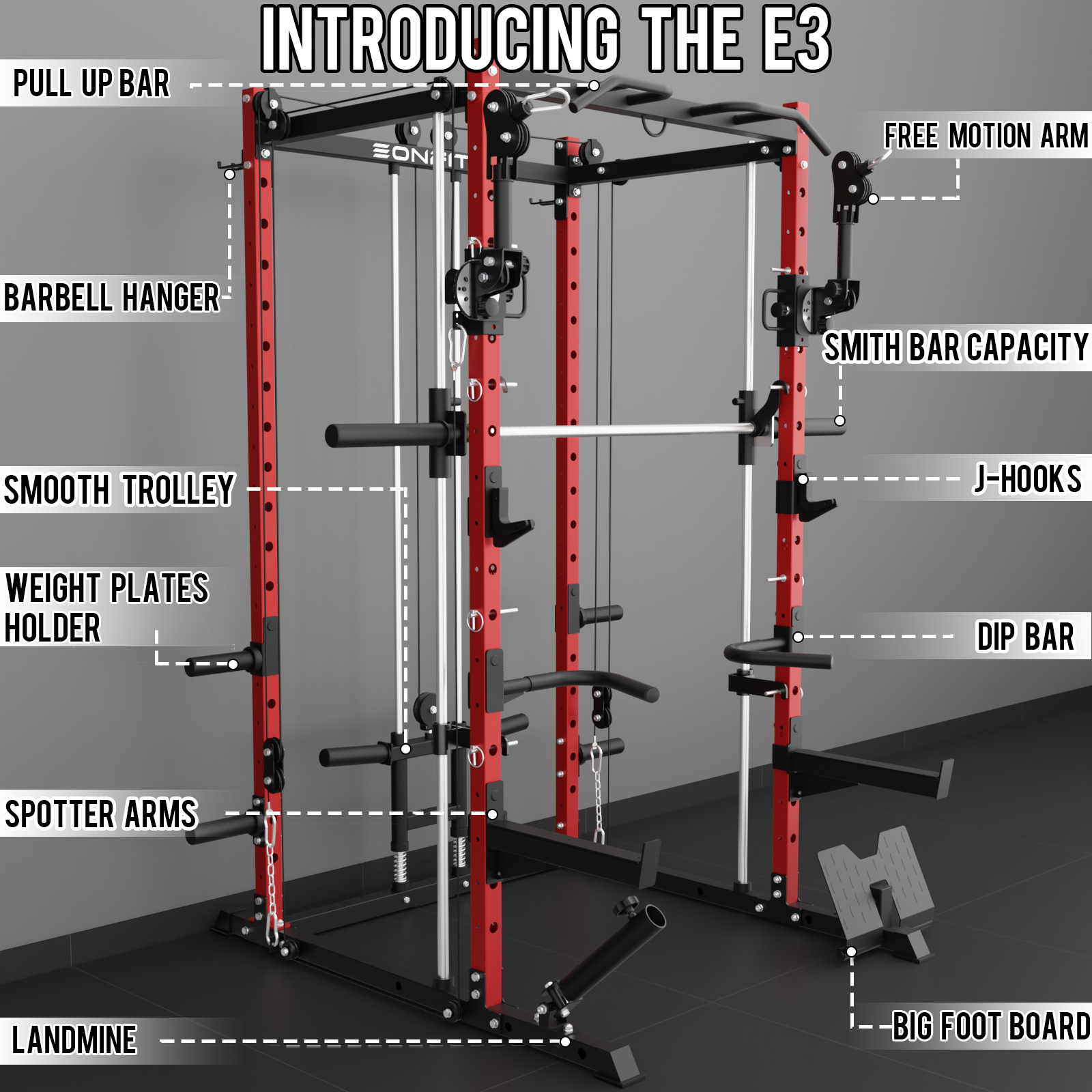 EonfitOmni® E3 2.0 Smith Machine Package