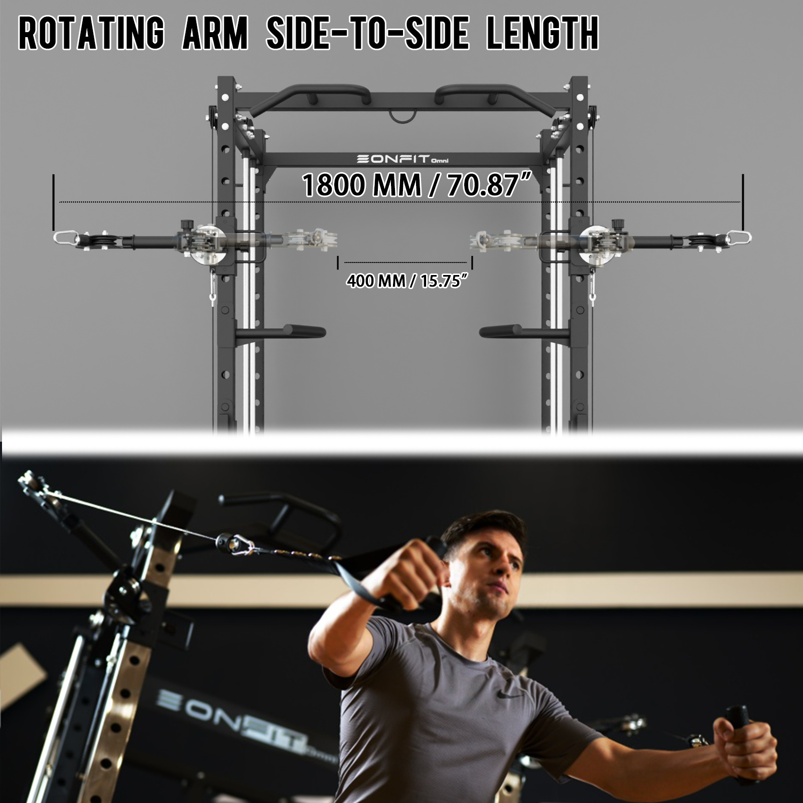 EonfitOmni® E6 Power Rack
