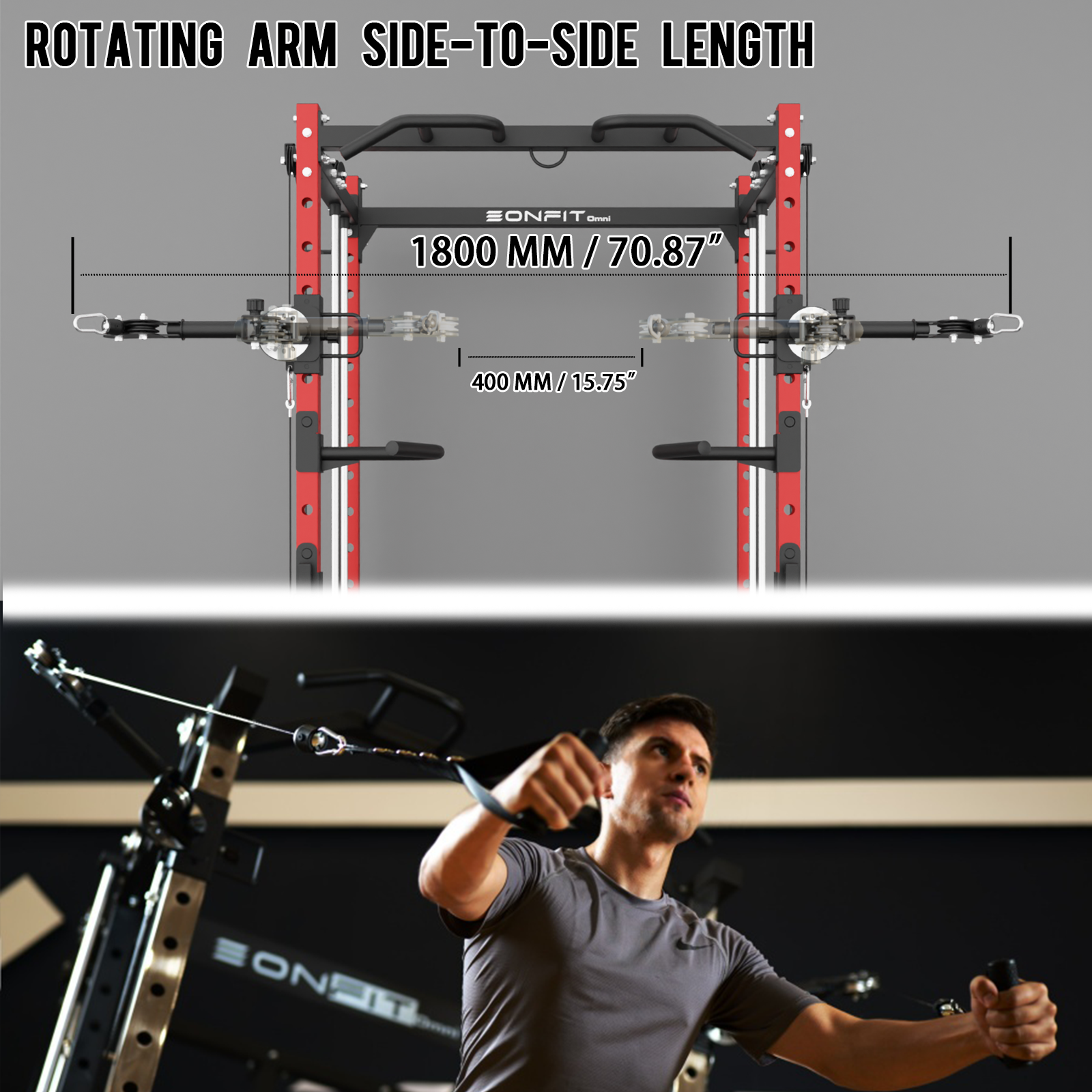 EonfitOmni® E6 Power Rack