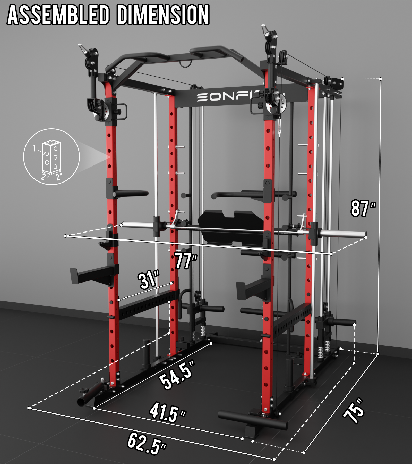 EonfitOmni® E5 2.0 Smith Machine Package